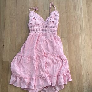 Pink dress